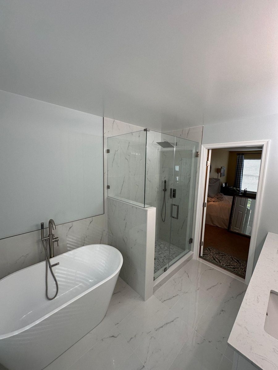 Bathroom Renovation for Aquia Construction, LLC  in Stafford County, VA
