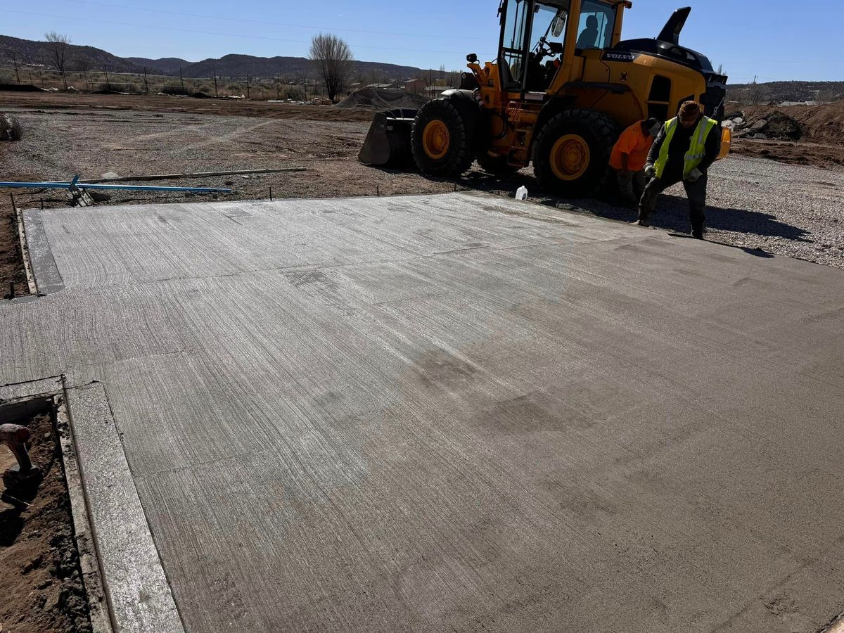 Sidewalk Installation for Outback Dirtworks in Colorado Springs, CO