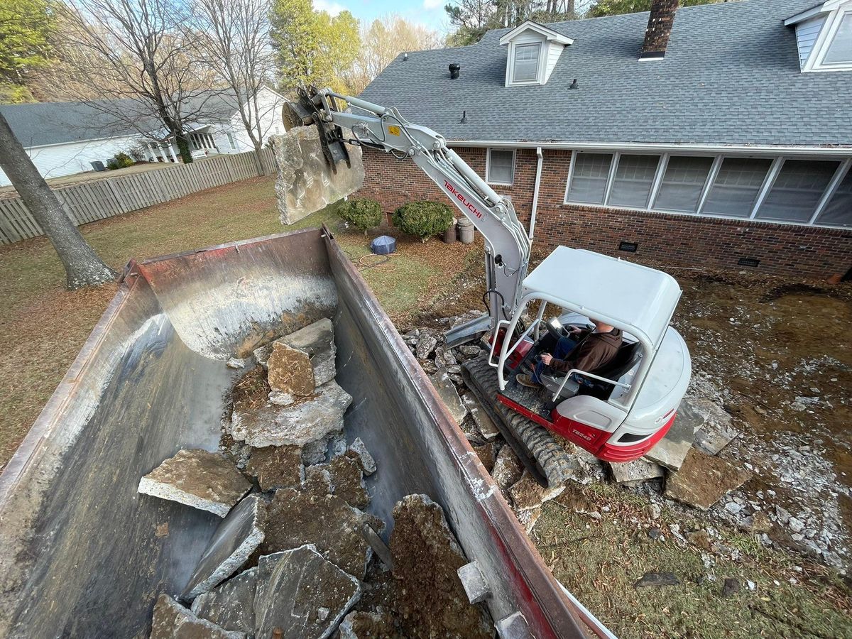 Debris Removal for Maness Trucking & Excavation in Lexington, TN