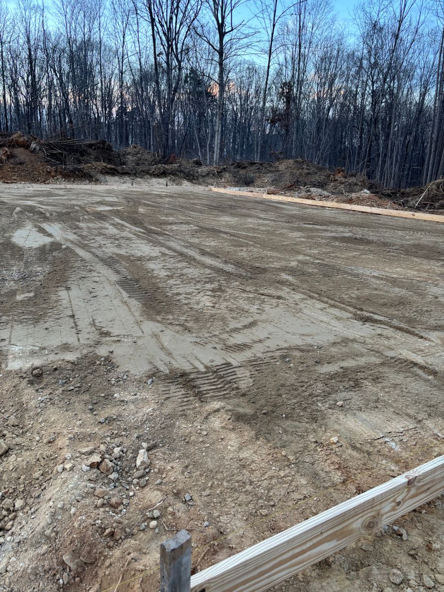 Land Clearing for Adams Reconstruction in Clayton, NC
