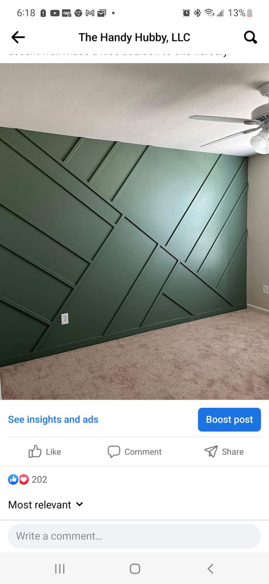 Wall Designs for The Handy Hubby LLC in Fishers, IN