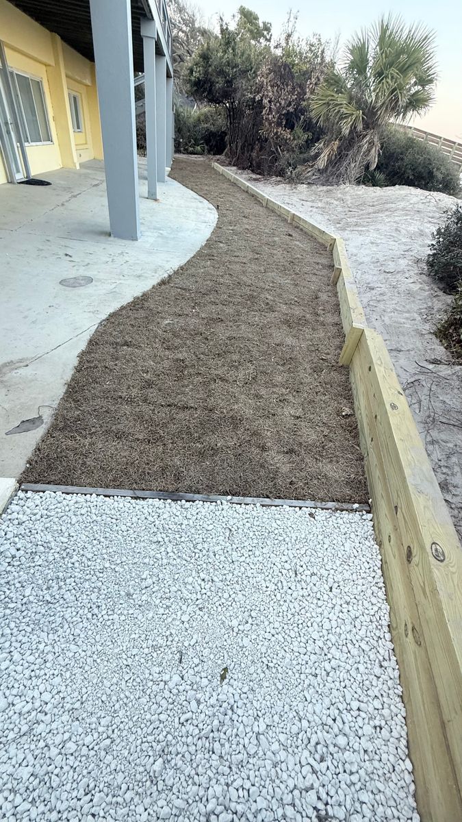 Retaining Walls for Santos Landscape in Waycross, GA
