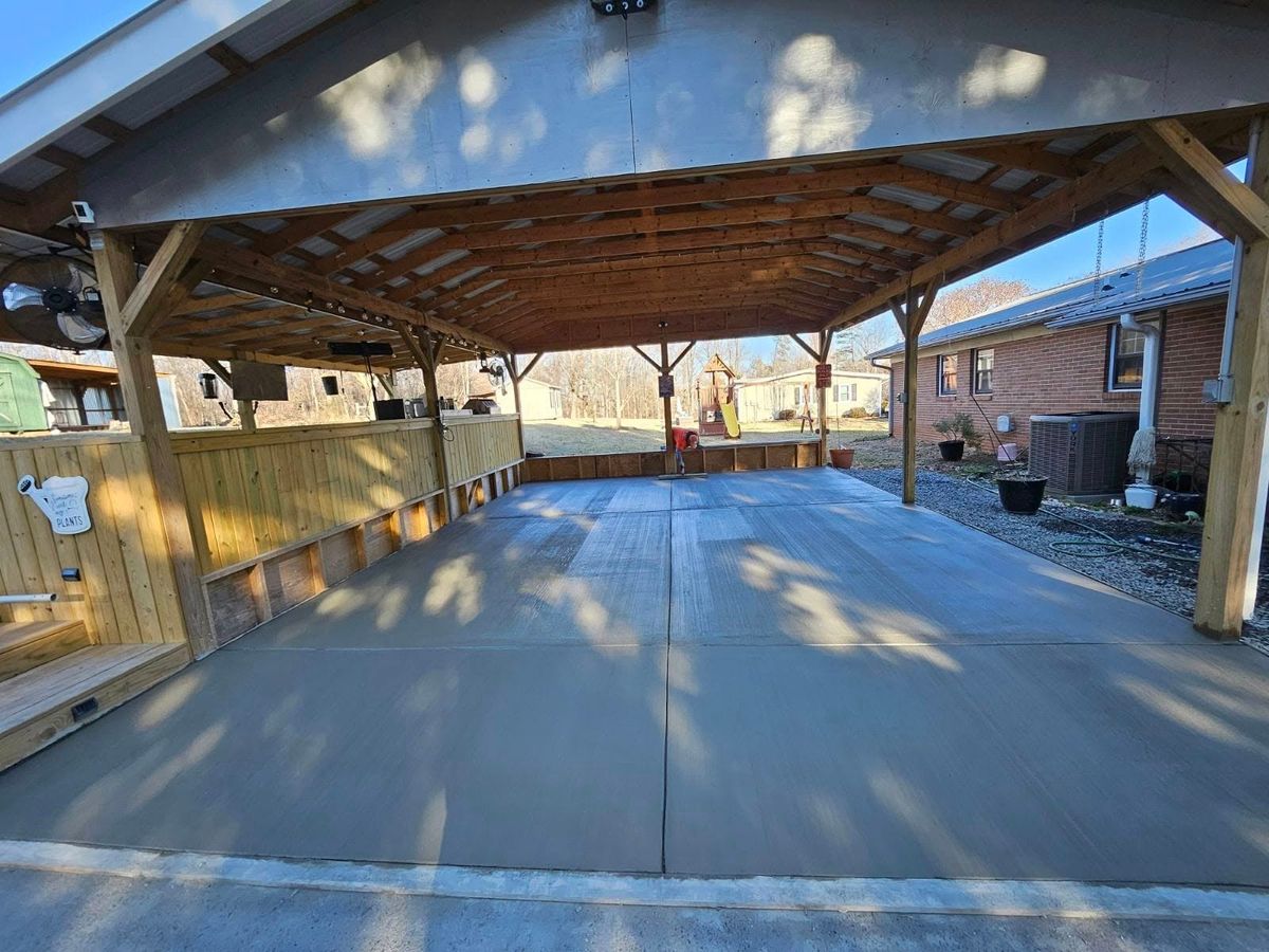 Patio Design & Construction for Miilan Construction in Boonville, NC