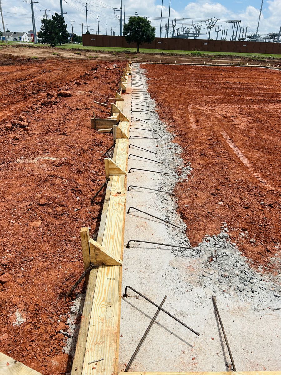 Structural Concrete for RM Concrete Construction,LLC. in Norman, , OK