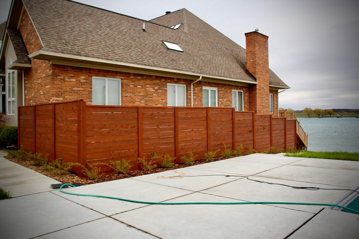 Fence Installation for TMF Services in Lapeer County, MI