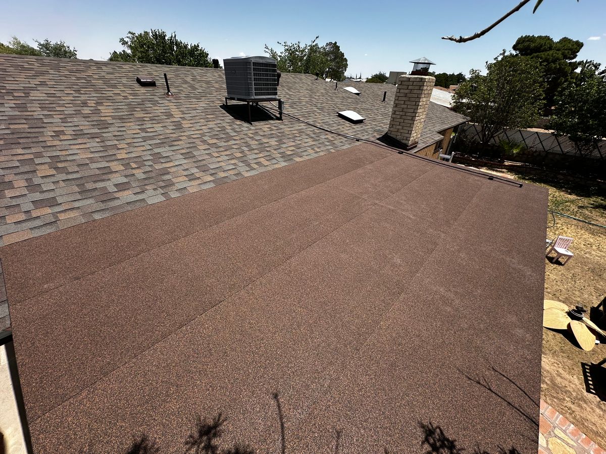 Roofing for MRV Construction in El Paso, TX