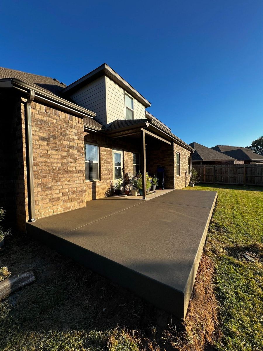 Flatwork for Modern Concrete LLC in Lowell, AR