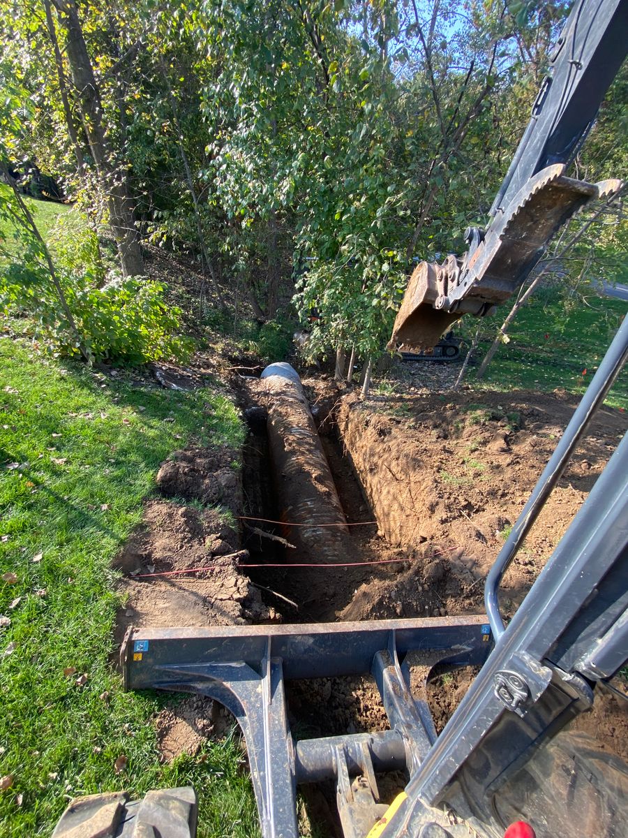 Demolition for TDC Excavating in Dubuque, IA