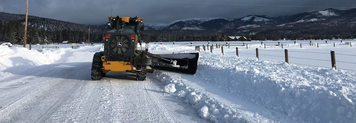 Snow Plowing  for Jamco in Monticello, MN