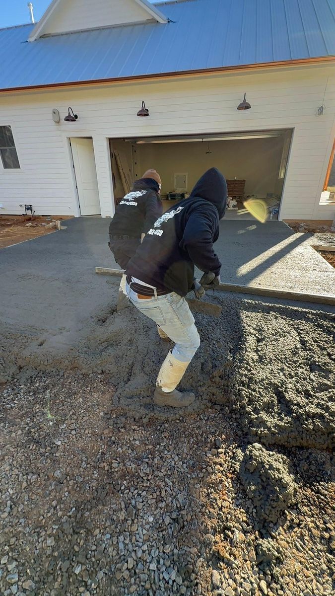 Concrete Slab Construction for DMGZ Concrete in Winston-Salem, NC