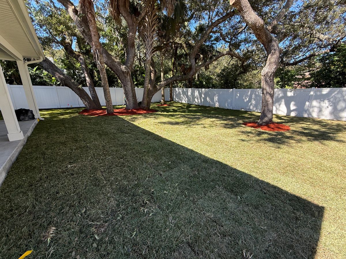 Lawn maintenance for Aside from the Rest in Port Orange, FL