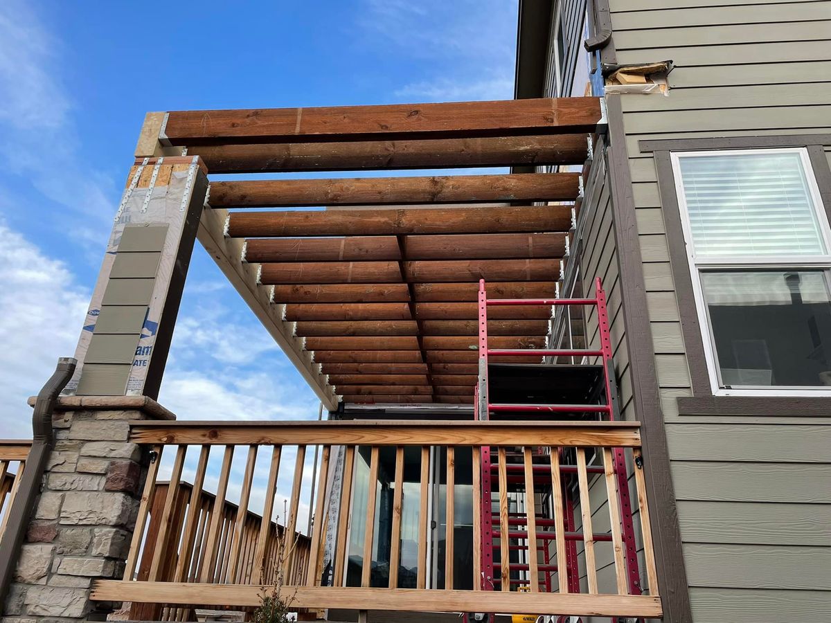 Pergolas for Black Gold Construction & Design in Greeley, CO
