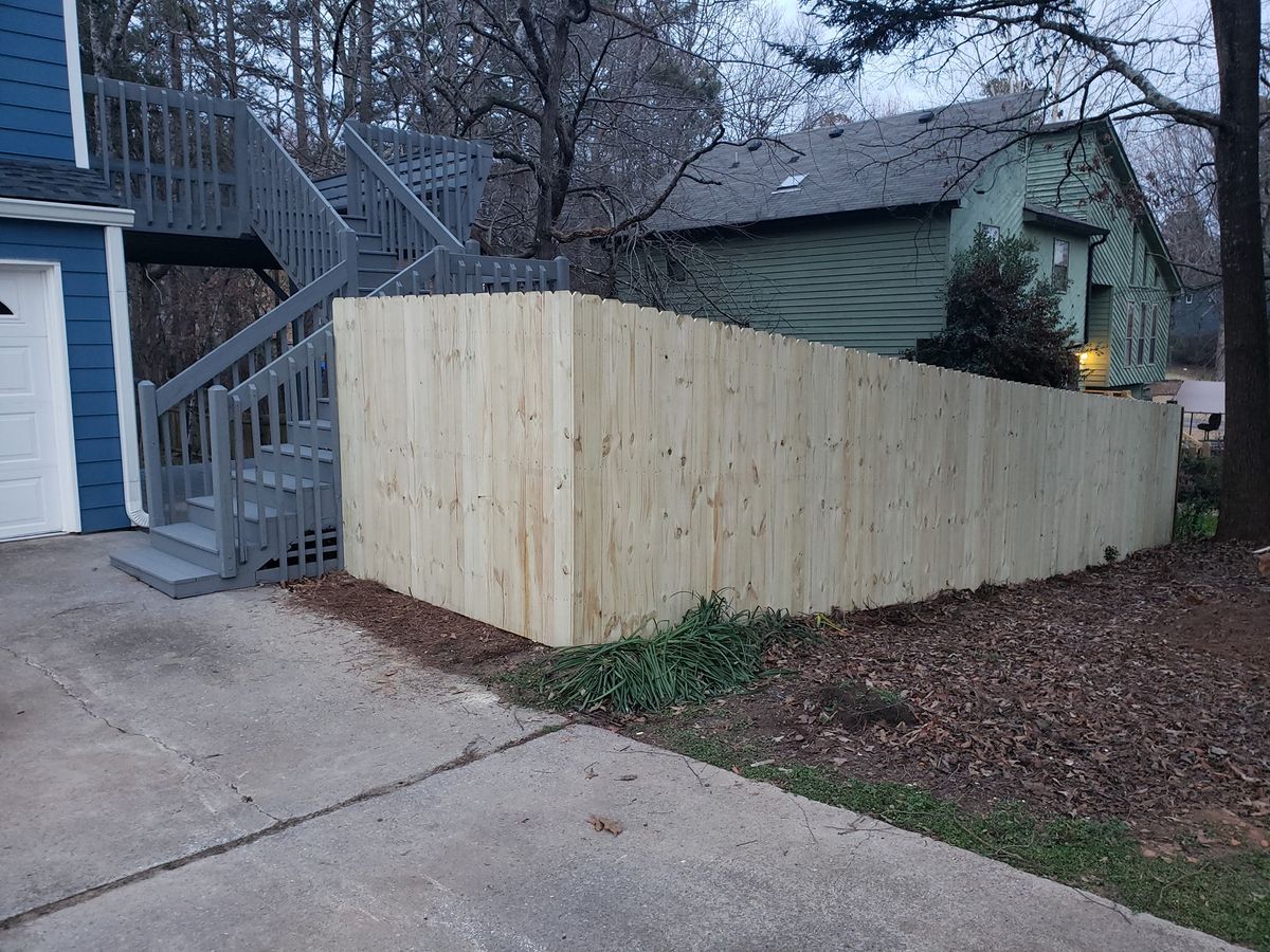 Fence Installation for Everest Fencing in Cartersville,  GA