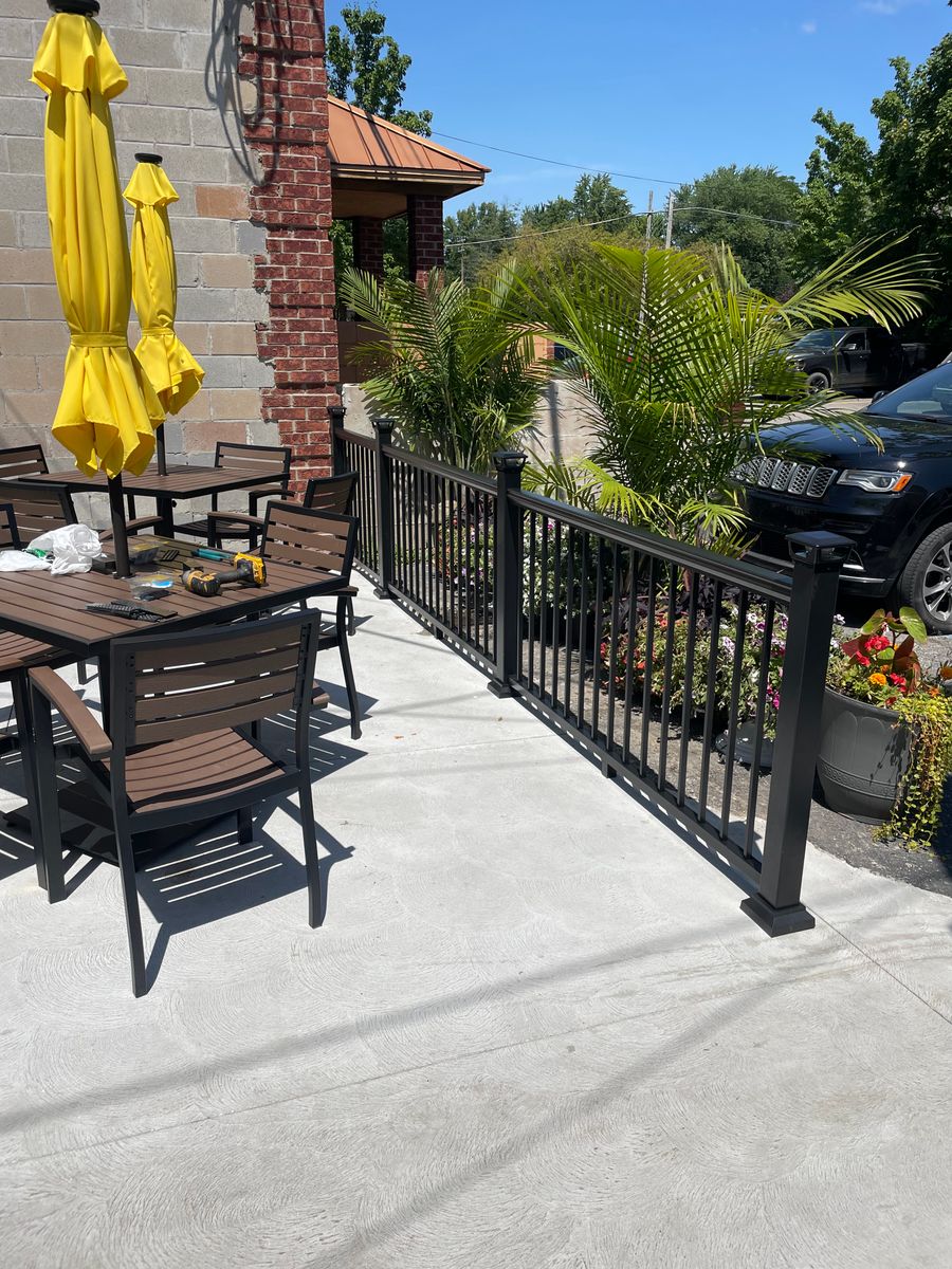 Fence Installation for TMF Services in Lapeer County, MI