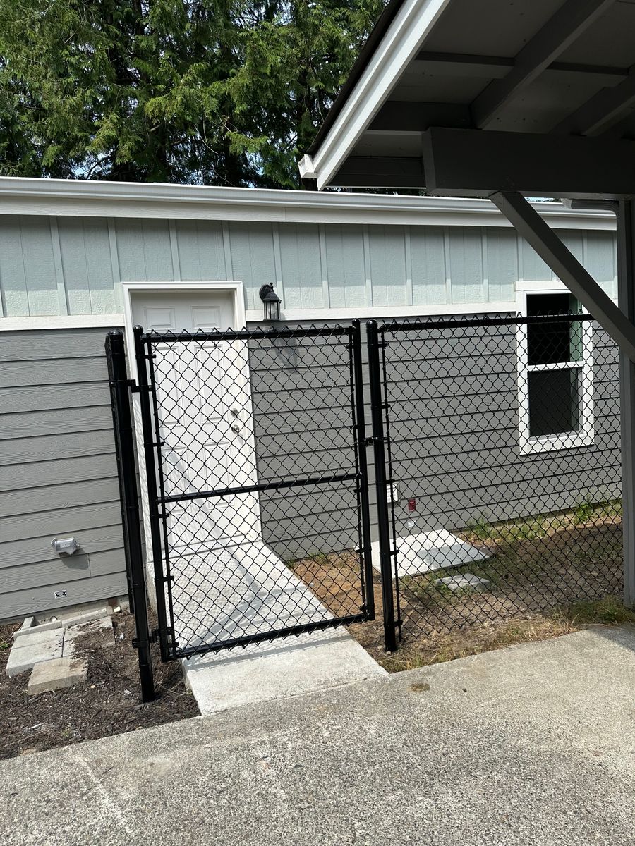 Gate Installation for McBride and Sons Fence in Camano, WA