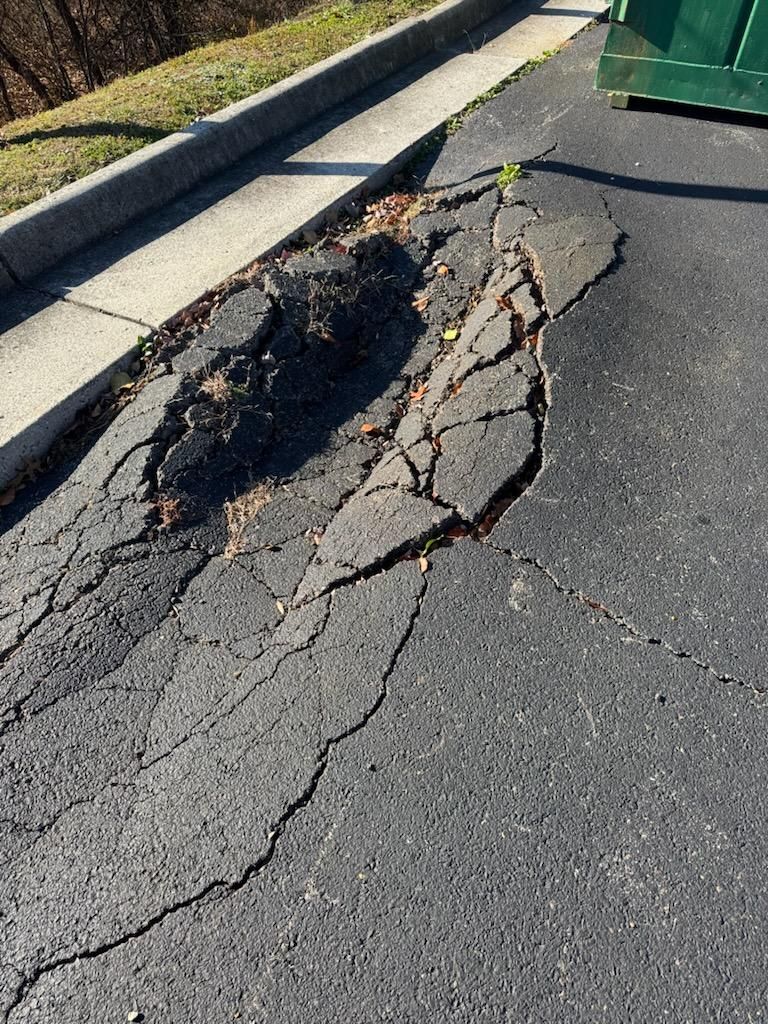Grading for James R Carter Paving in Roanoke, VA