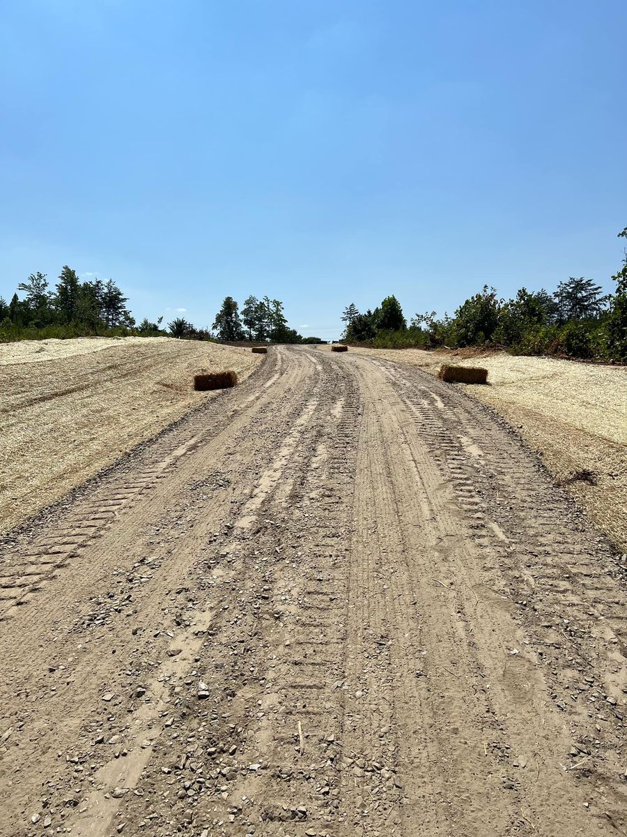 Driveway Install for Fav5 Hauling & Grading in Mount Airy, NC