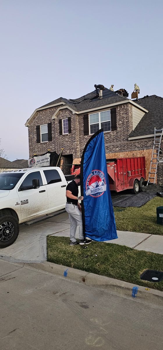 Roofing Repairs for Major League Roofing in Frisco, TX