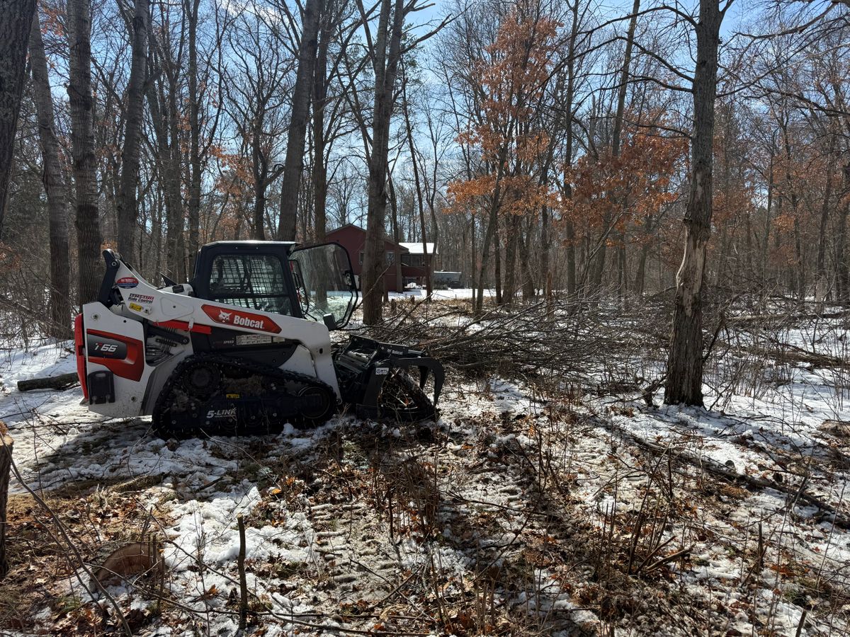 Land Clearing for Northern Summit Landworks in Little Falls, MN