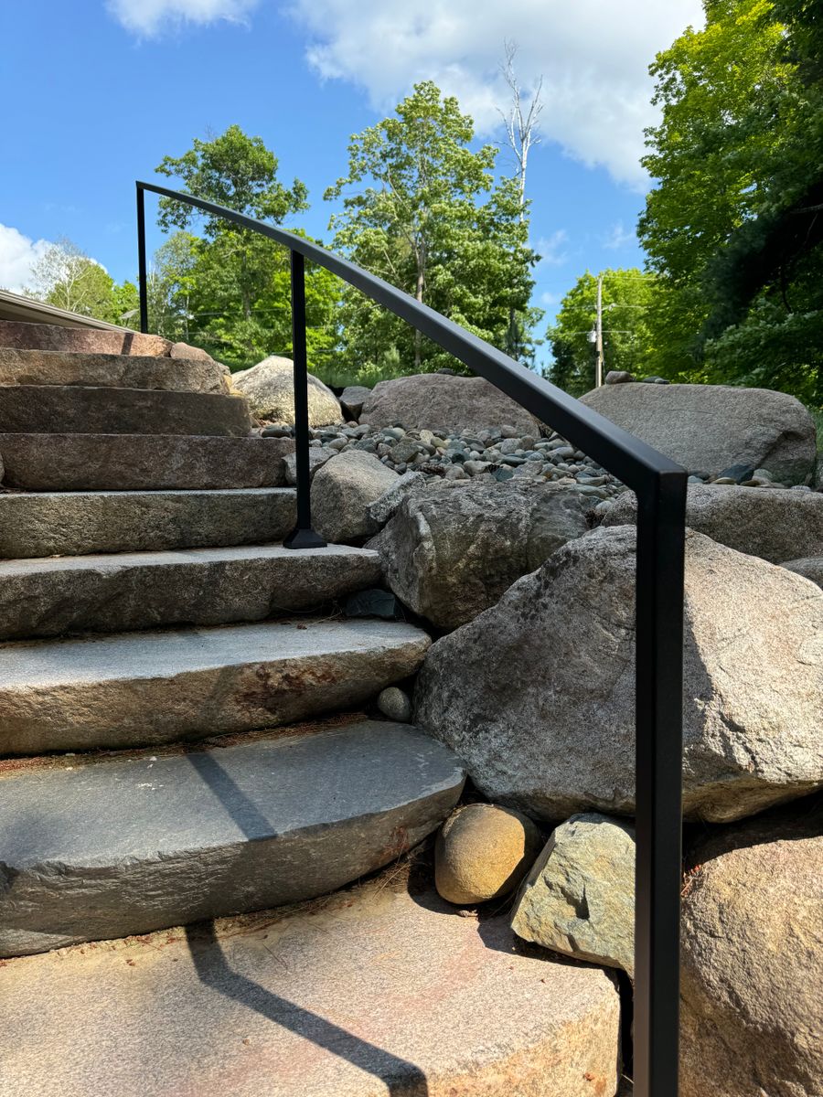 Exterior Railings for Fusion Welding in Pierz, MN