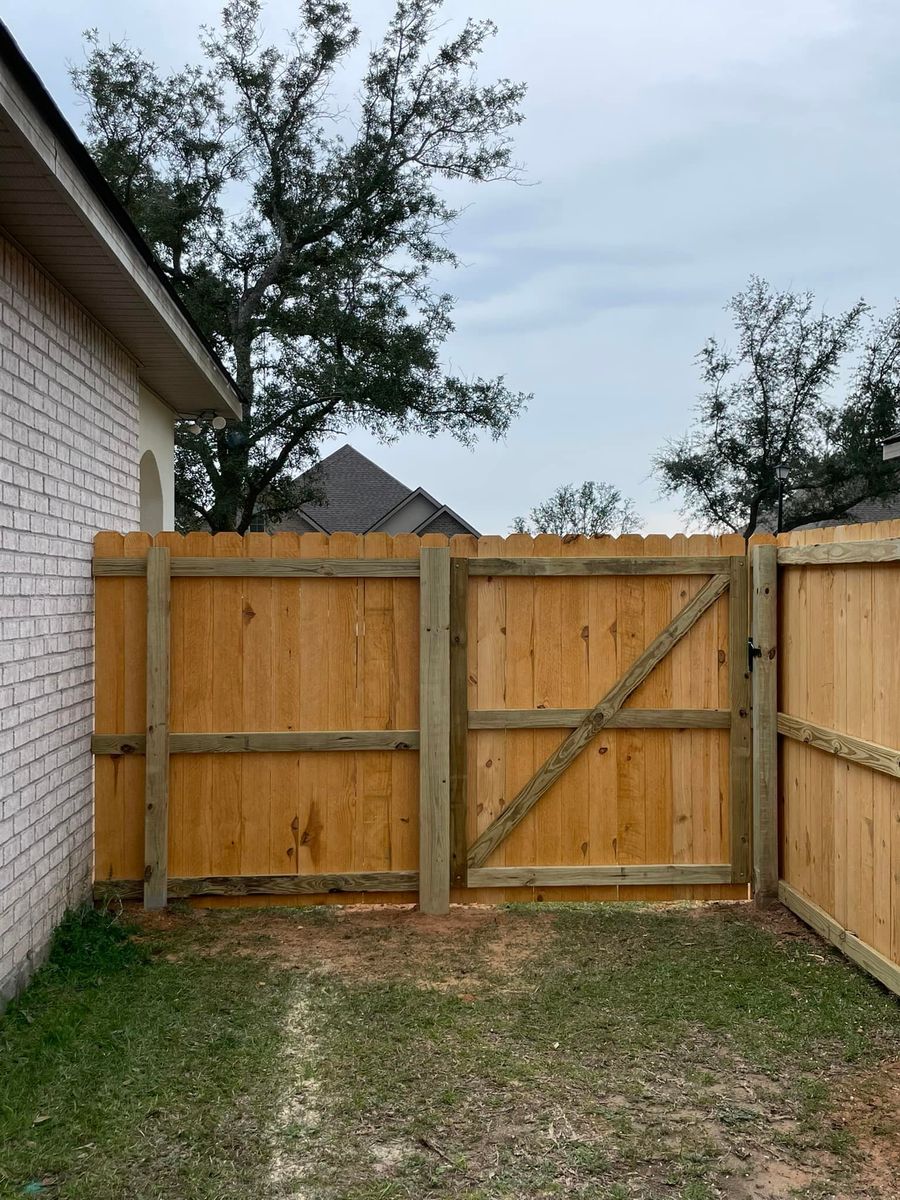 Fencing for Professional Landscape & Irrigation in Pensacola, FL