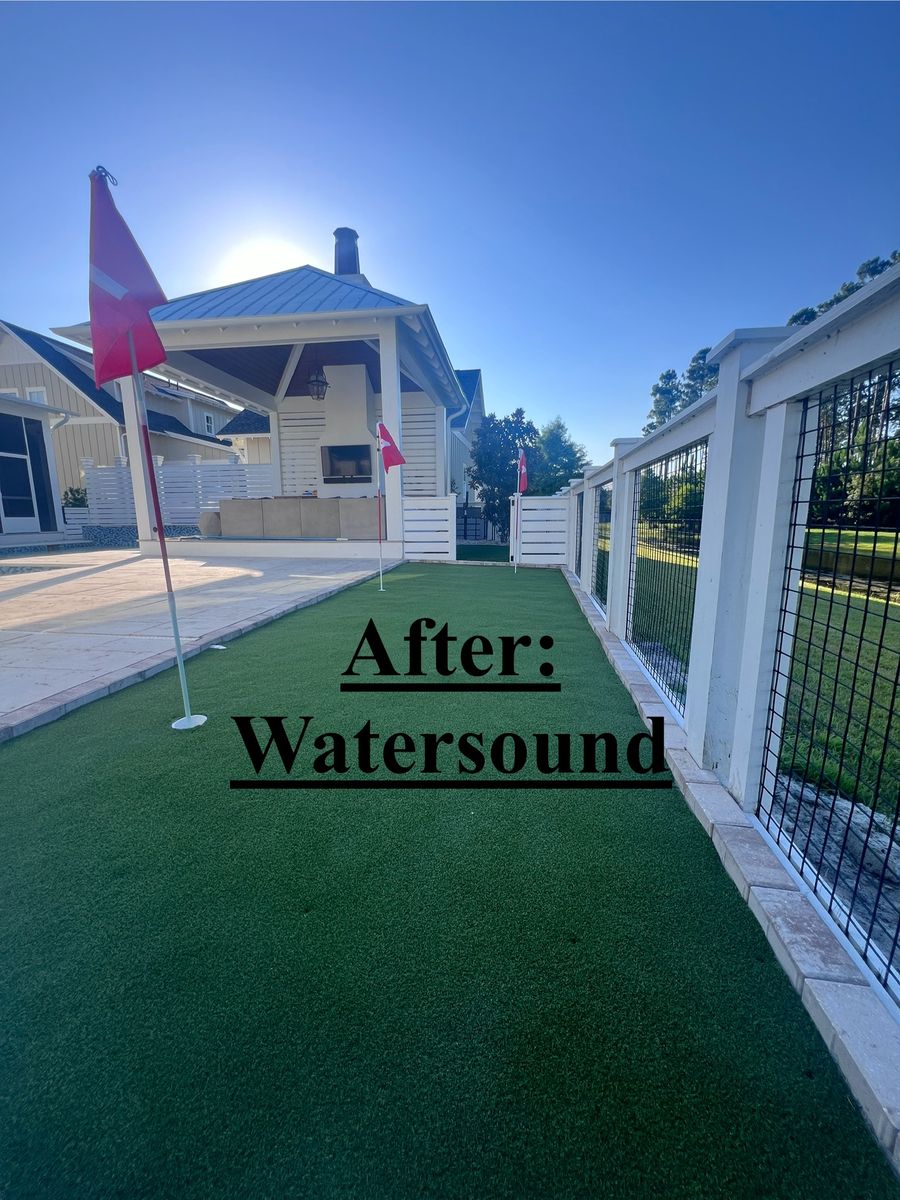 Full scale landscape design projects for Everything for the Home Inc. in Santa Rosa Beach, FL