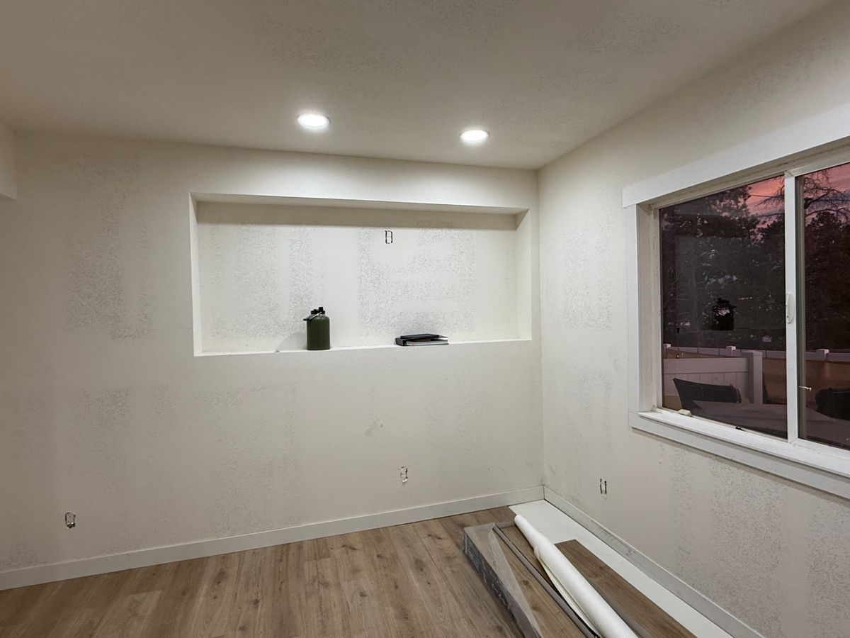 Basement Renovation for Arnett Front Range Construction in Elizabeth, CO