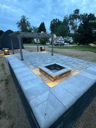 Patio Design & Construction for Z. Hastings Landscape Construction in Templeton, MA