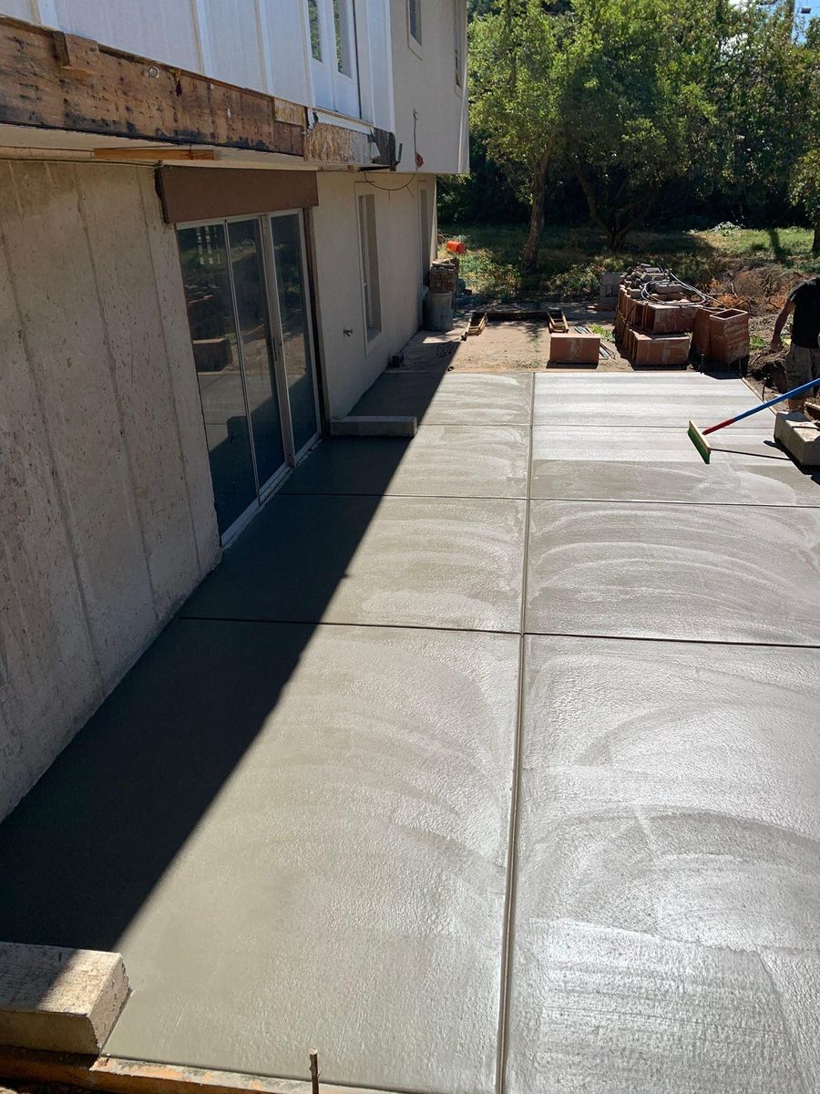 Patio Design & Installation for Diamond Peak Concrete in Garland, UT
