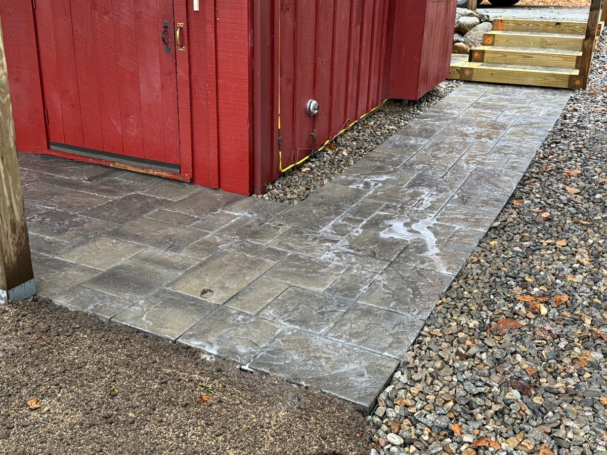 Walkways for Clifford’s Quality Tree Care & Landscaping in Enfield, NH