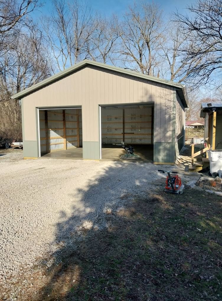 Post-frame Construction for Yoder Brother's Construction in Odon, IN