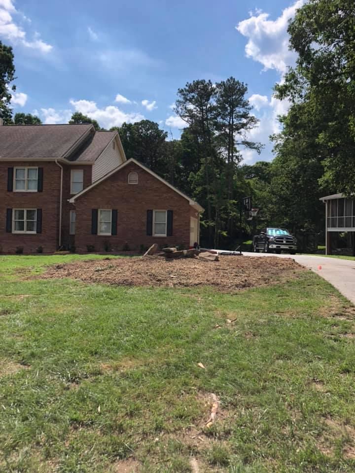Mulch Installation for Falcon stump grinding Tree services in Loganville, GA