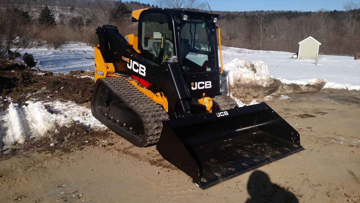 Skid Steer Work for MJS Excavating in Hardwick, MA