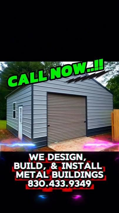 Metal Buildings for King Services in Seguin, TX