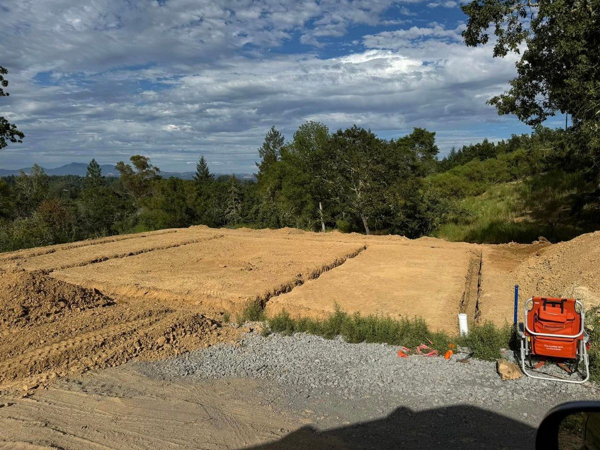 Excavation for Ren Levine Construction in Novato, CA