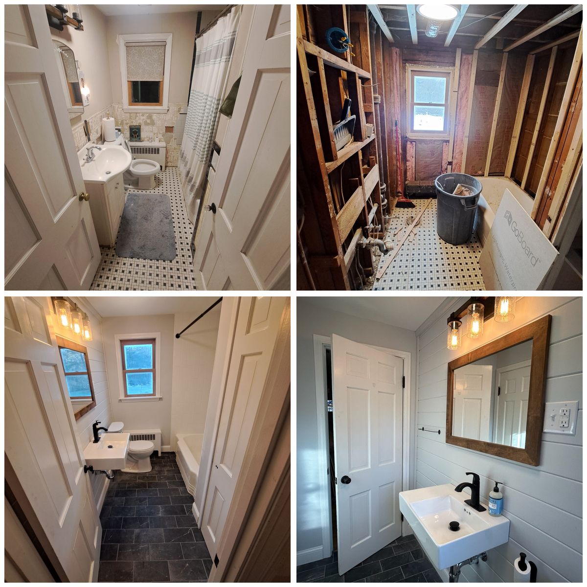 Bathroom Renovation for Legacy HomeWorks in Norridgewock, ME