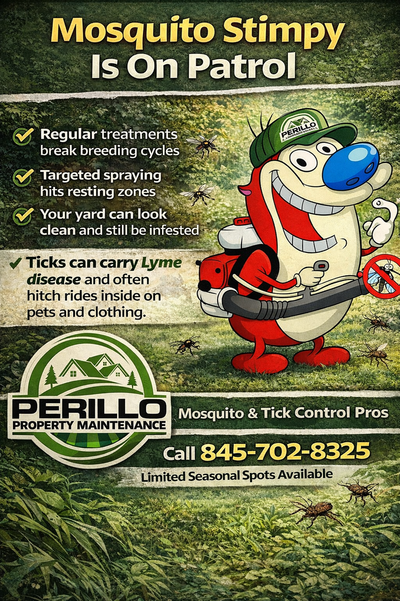 Mosquito/tick control for Perillo Property Maintenance in Hopewell Junction, NY