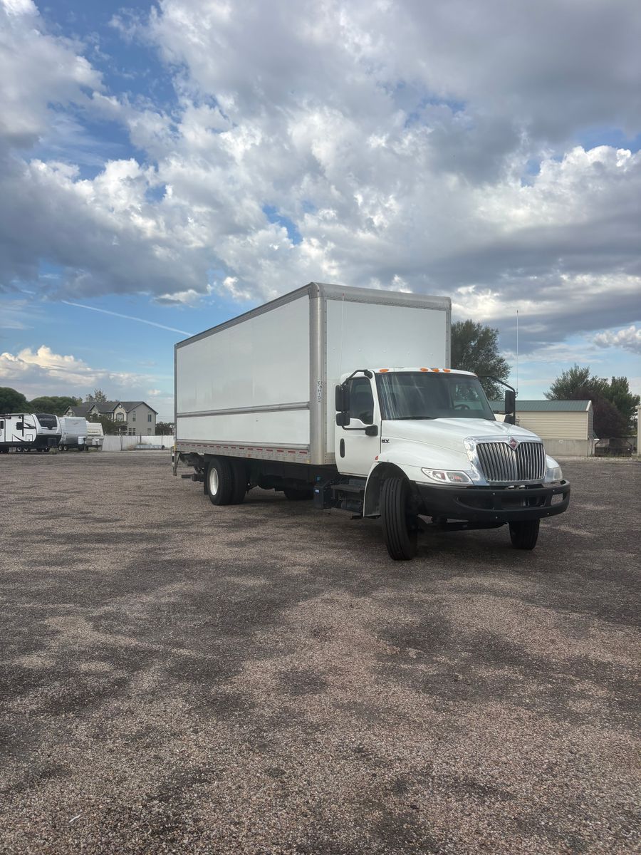 Freight on box trucks for SwiftTrack Courier Services in Salt Lake City, UT