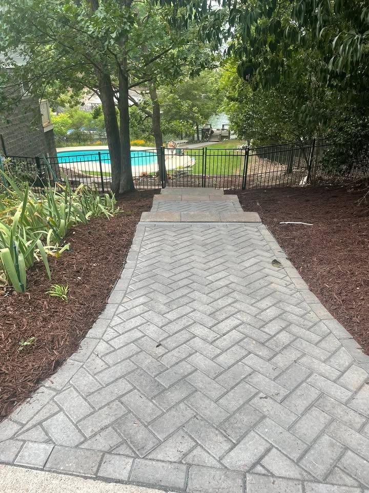 Hardscape Installation for J’s Developers LLC Welding and Landscaping in Monroe, NC
