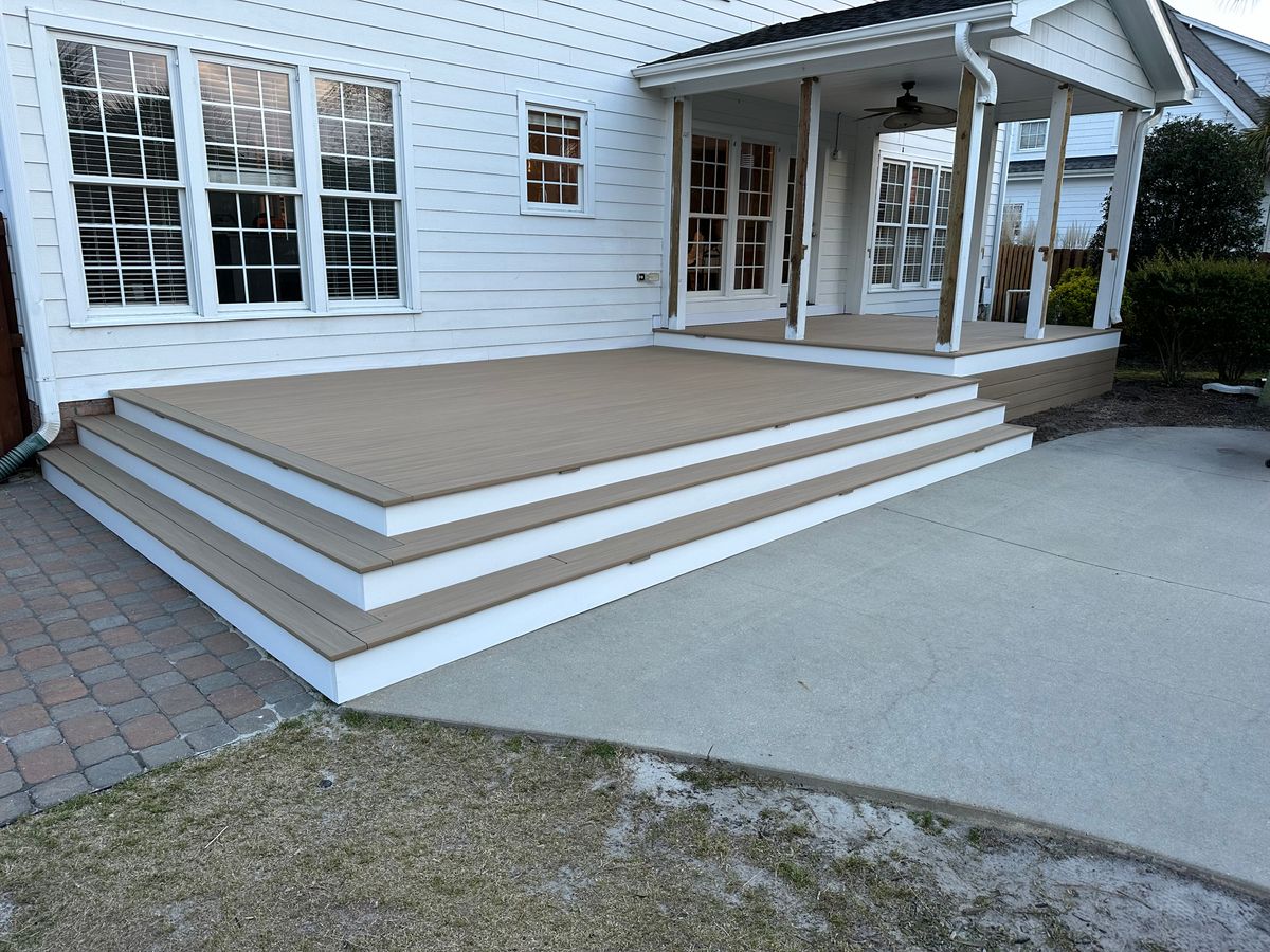 Deck & Patio Installation for Southeastern Property Solutions in Wilmington, NC