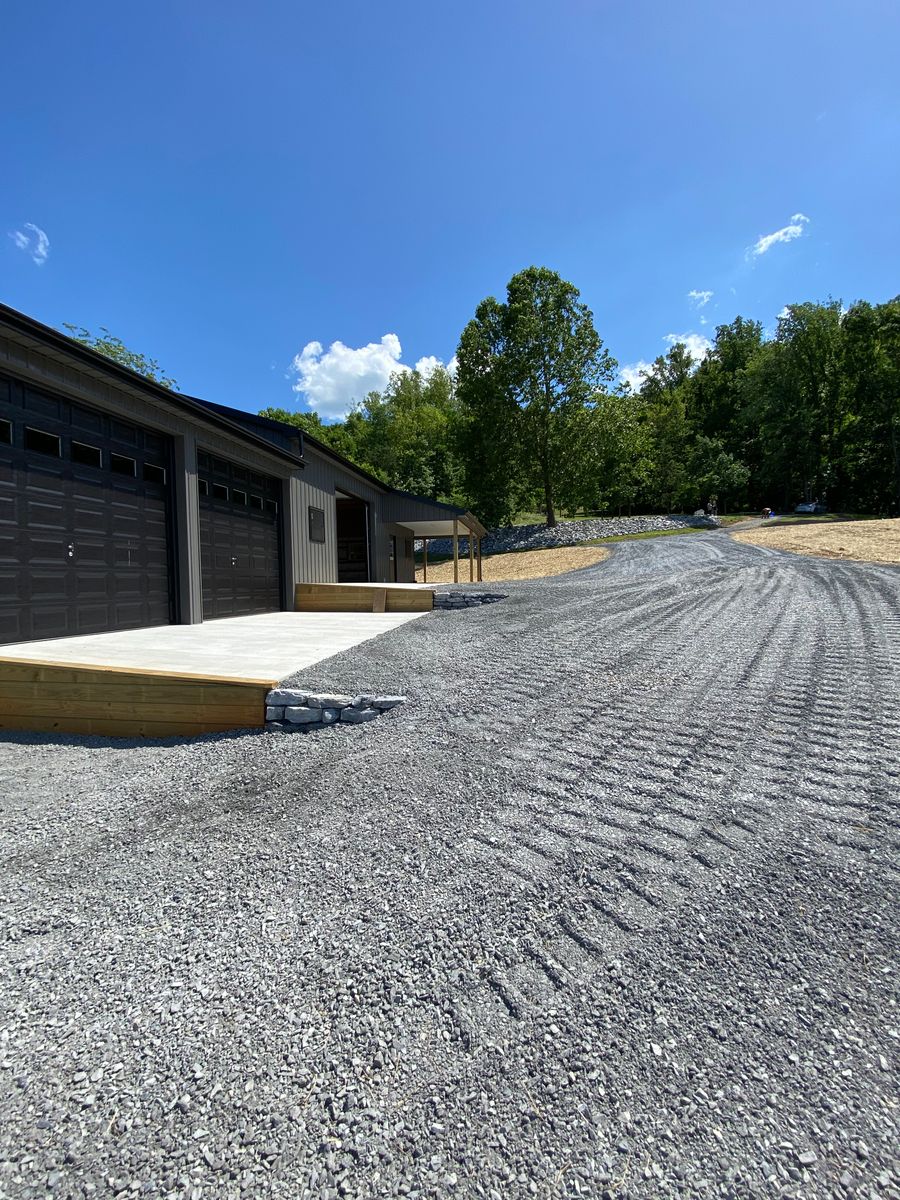 Driveways for Lanier Excavating LLC in Bedford County, VA