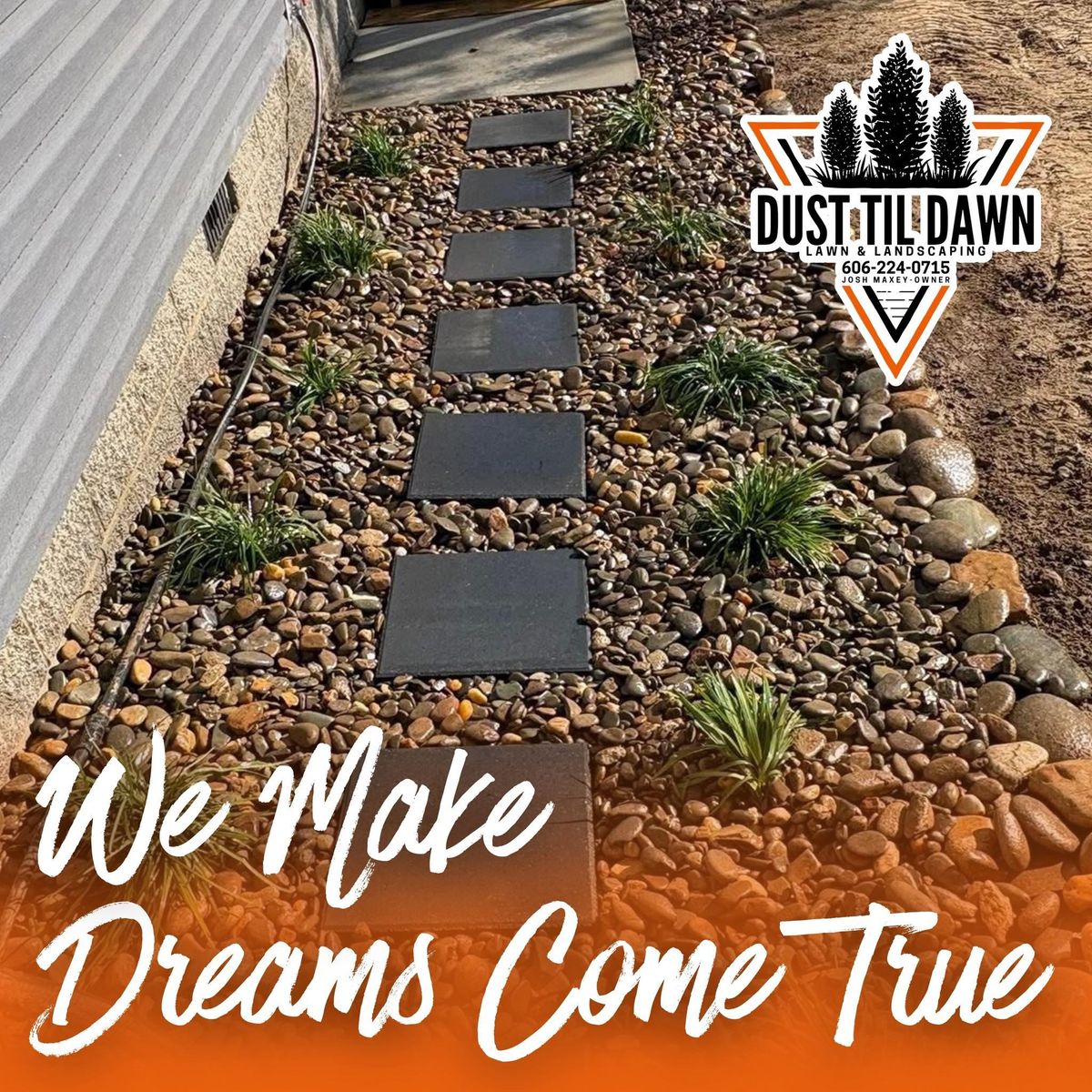 Landscape Curbing for Dust Till Dawn Lawn in London, Kentucky