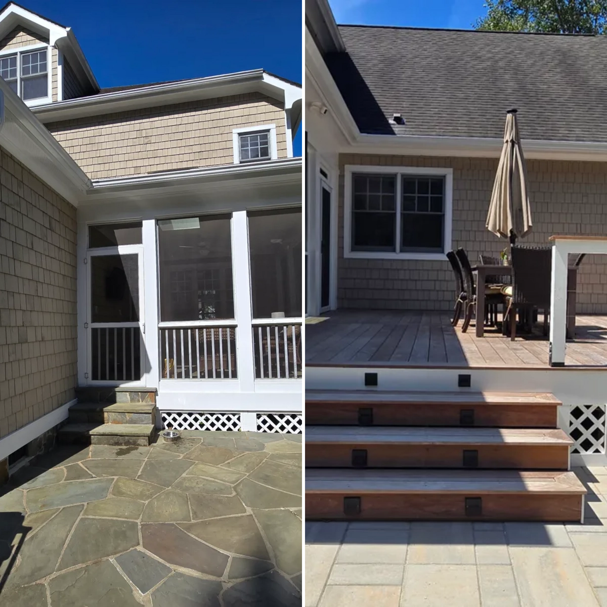 Deck & Patio Installation for Wind Rose Construction in Raleigh, NC