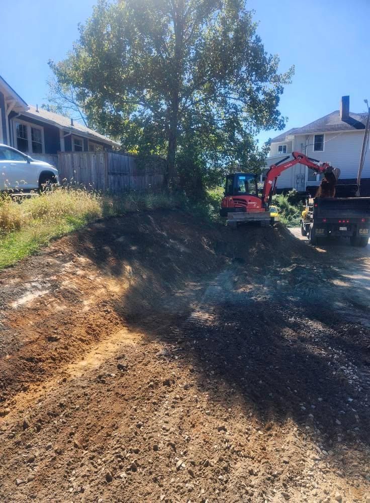Land Grading for PCC Land Works in Marshall, NC