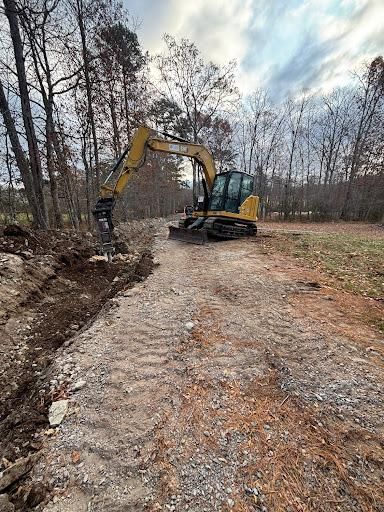 Driveway Construction for TD Dirtworks in Tracy City, TN