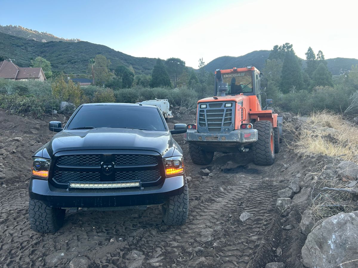 Grading for P&C Earth Works in Riverside County, CA