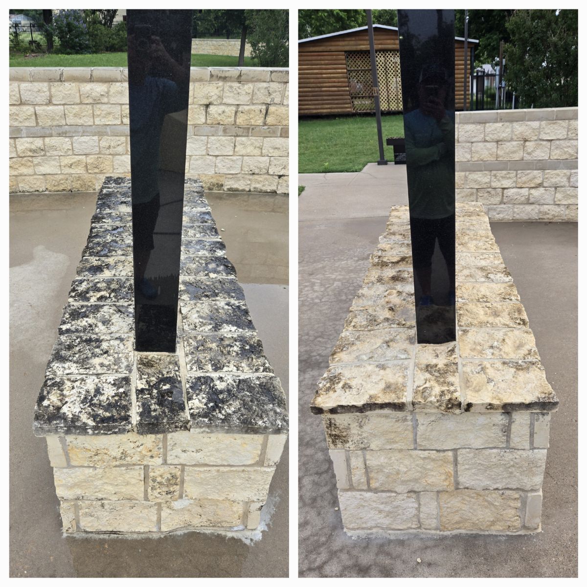 Hardscape Cleaning for semperfi softwash in Tool, TX