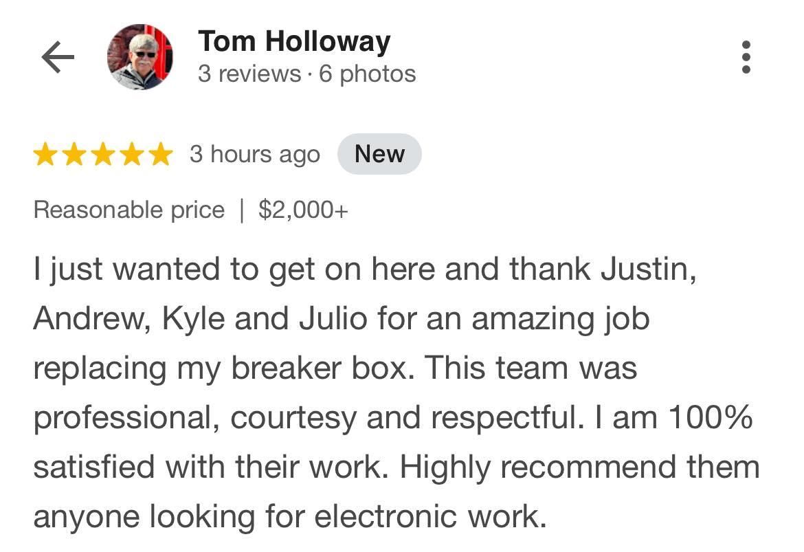 Electrical Repairs for Dan Levinsky & Sons Electrical Services in Portsmouth,  VA