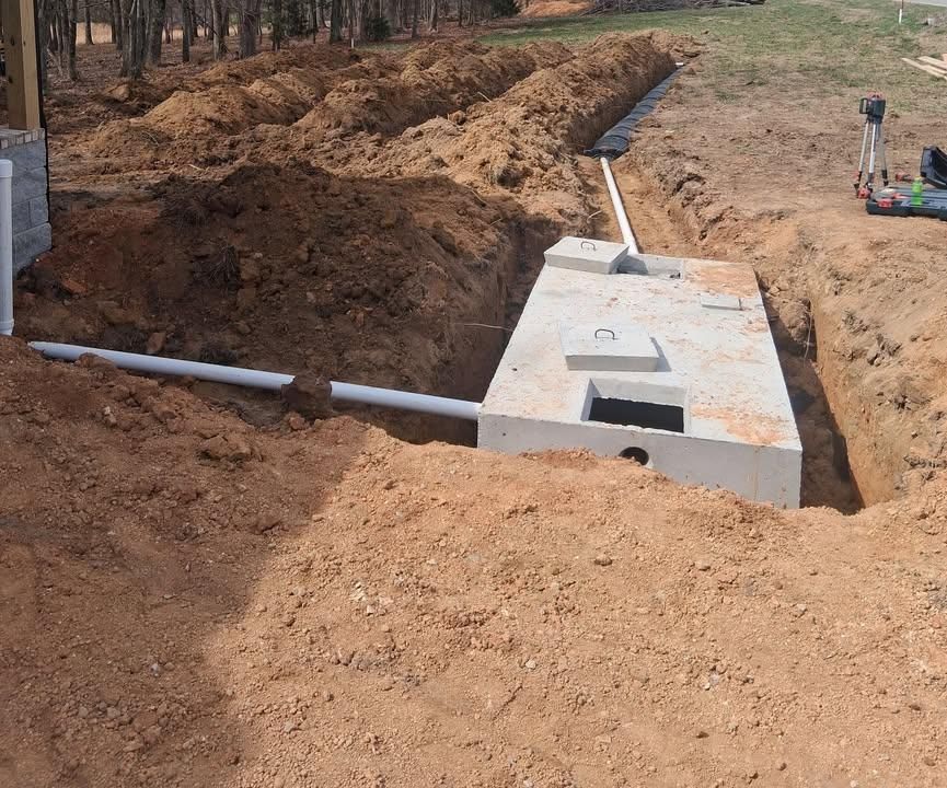 Trenching and Utilities Installation for Willetts Excavation & Septic in McMinnville, TN
