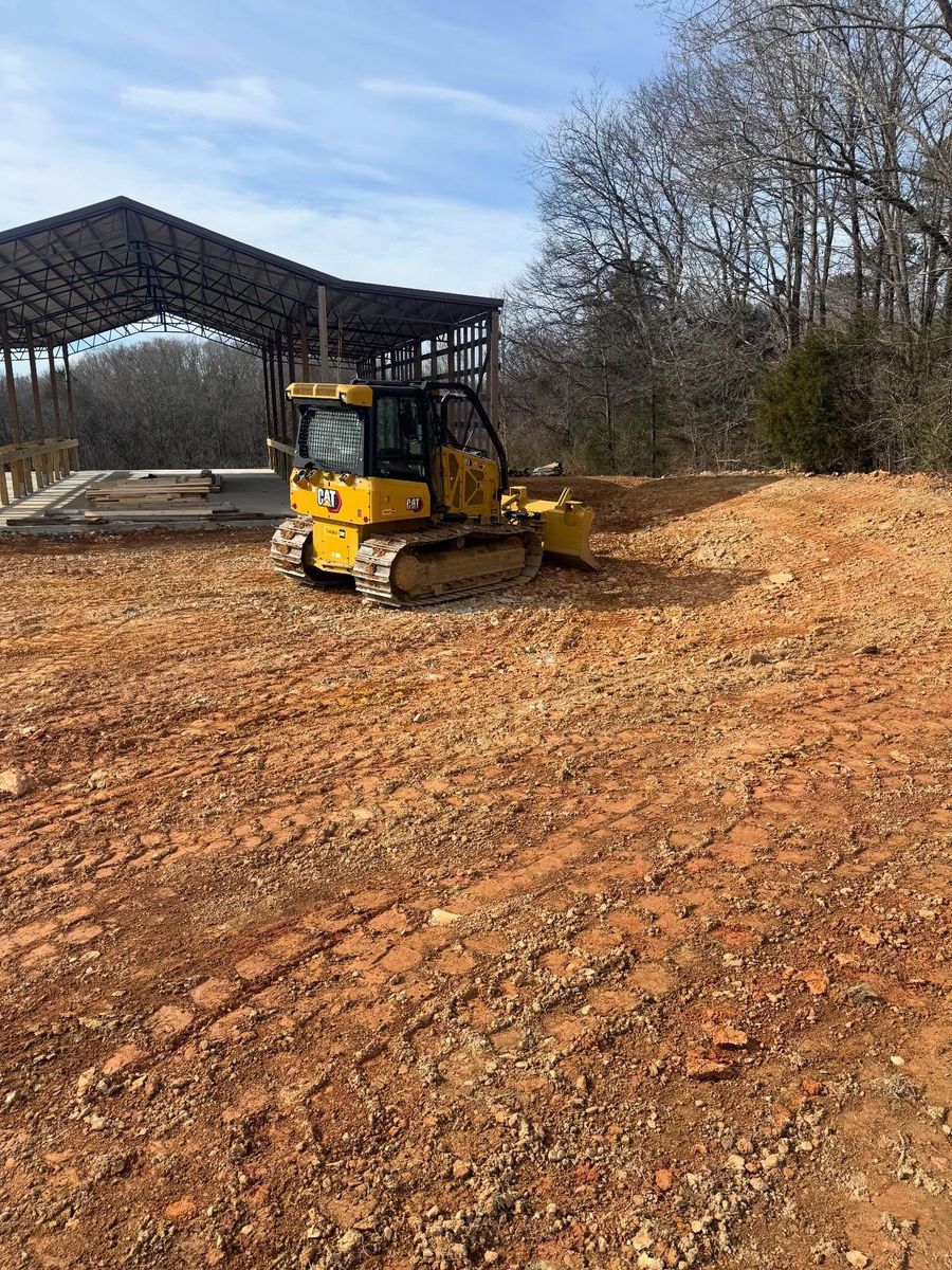Site Grading for Mighty Moose in Charlotte, NC